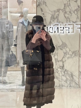 에르메스 버킨 30 블랙 금장 앱송 토고 가죽 시크한 코디 착샷